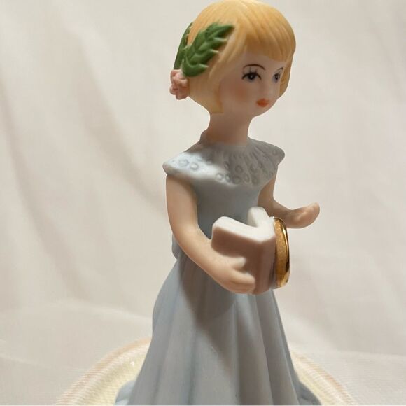 6th birthday cake topper Growing up birthday girls vintage Enesco - Picture 7 of 13